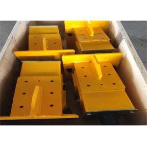 Electric Bridge Crane Parts End Carriage With Motor , Bridge Crane End Trucks