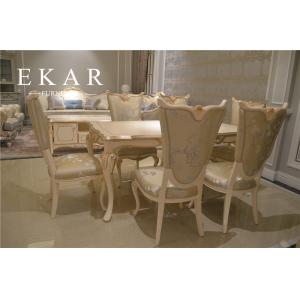 New Design Wholesale Classic 8 Chairs Italian Dining Table