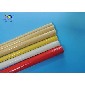 polyurethane fiberglass sleeve treated in high temperature and  oil proof & water proof