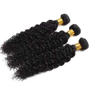 Grade 7A Virgin Human Hair Bundles Curly Human Hair Extensions 3 Bundles Set