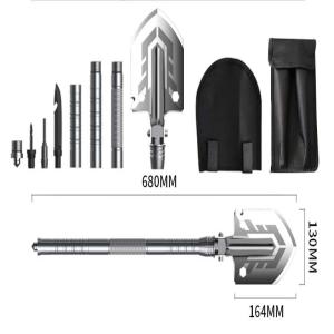 3Cr13 Foldable Survival Tactical Multifunctional Shovel