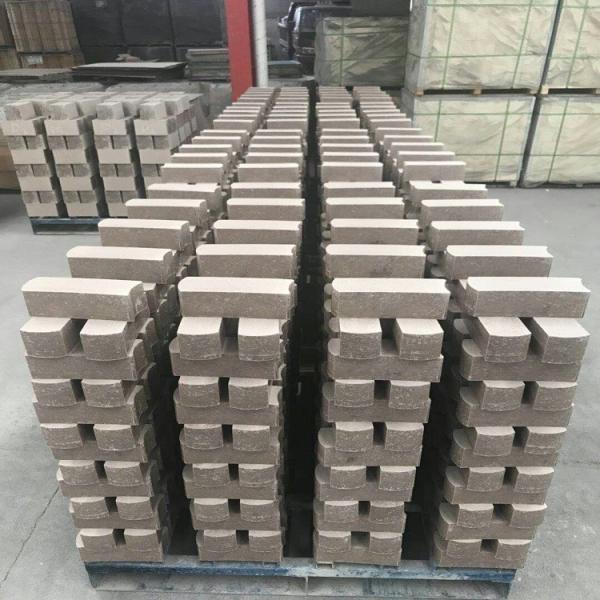 Buy Common Kiln Refractory Bricks , Phosphate Bonded High Alumina Bricks Heat Resistant at wholesale prices