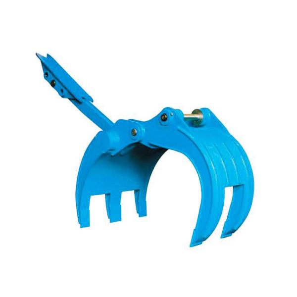 Buy 1.3 Ton Bucket Cylinder Driven Backhoe Grapple Attachments at wholesale prices