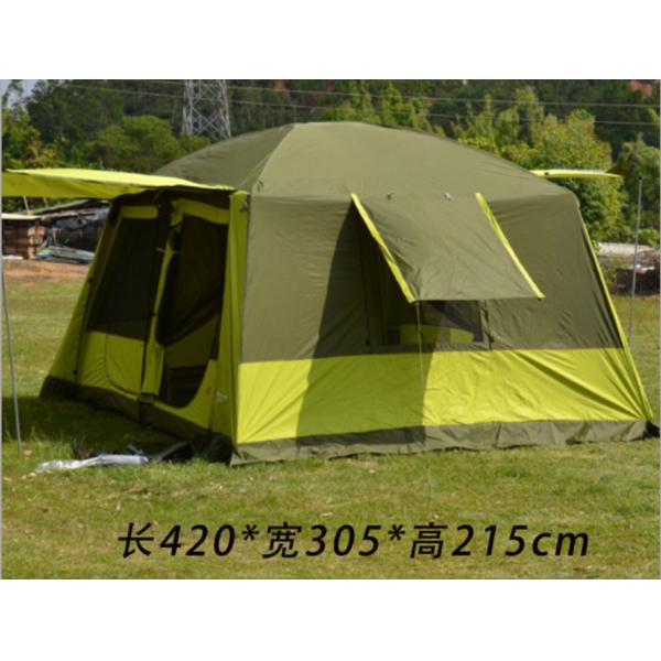 Luxury Popular 5-12 Person 2 Room or 3 Room Camping Tent(HT6103)