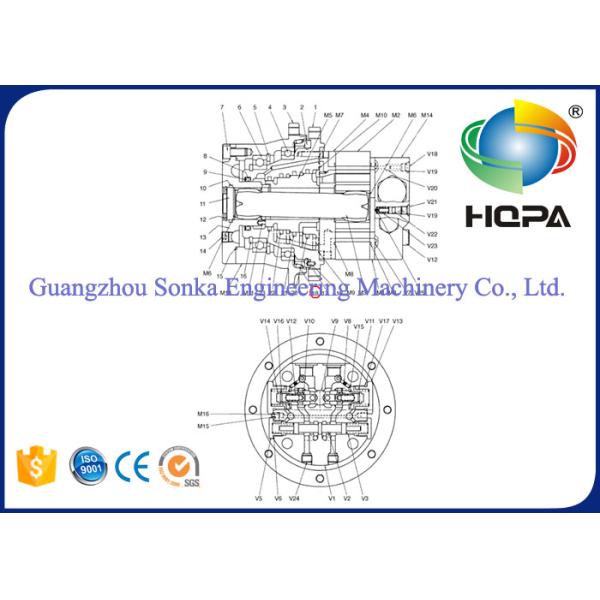 DAEWOO SOLAR015 Floating Oil Seal Flexible GW2-0110 High Tensile Strength