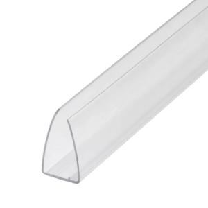4mm -20mm Transparent Polycarbonate H Profile / Polycarbonate U Profile