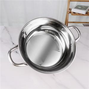 30cm Stainless Steel Double Bottom Cookware Steamer Pot Set