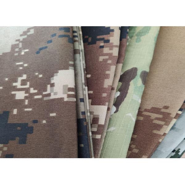 Buy Functional Textile 100% Cotton Camouflage Print Fabric Flame Resistant Twill For Clothing at wholesale prices