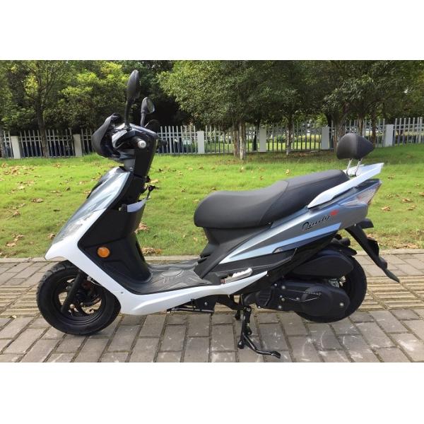Buy Custom Color Gas Moped Scooter Front Disc Rear Drum Brake Long Lifespan at wholesale prices