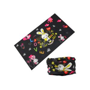 Quality Rabbit Design Kids Headwear 25*50 CM Microfiber Polyester for sale