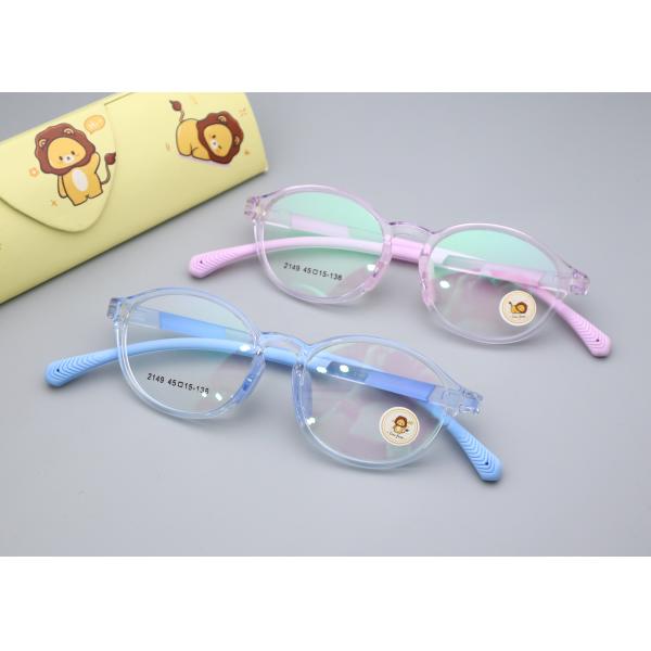 Buy Cool Kids Eyeglasses Wear Metal Antiskid TR And Silicone Frames at wholesale prices