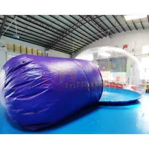 Round Transparent Stent Inflatable Party Tent Crystal Bubble Dome