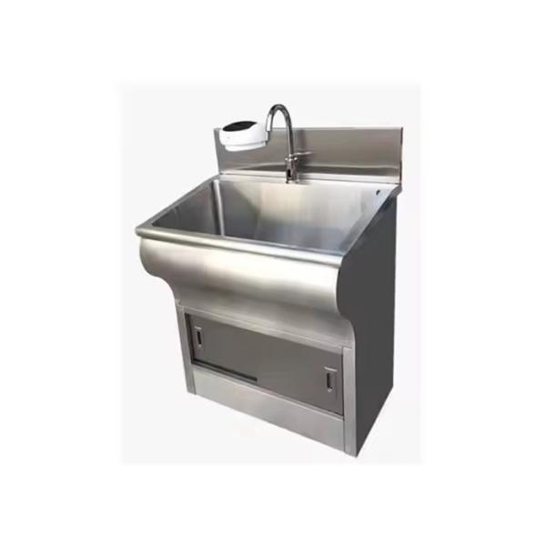 Buy Automatic faucet Commercial Clean Room Wash Sink With Soap Dispenser at wholesale prices