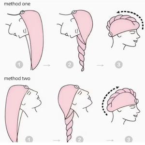 Quick-Dry Microfiber Hair Towel Wrap with Twist-and-loop Design Reduces Blow-Dry