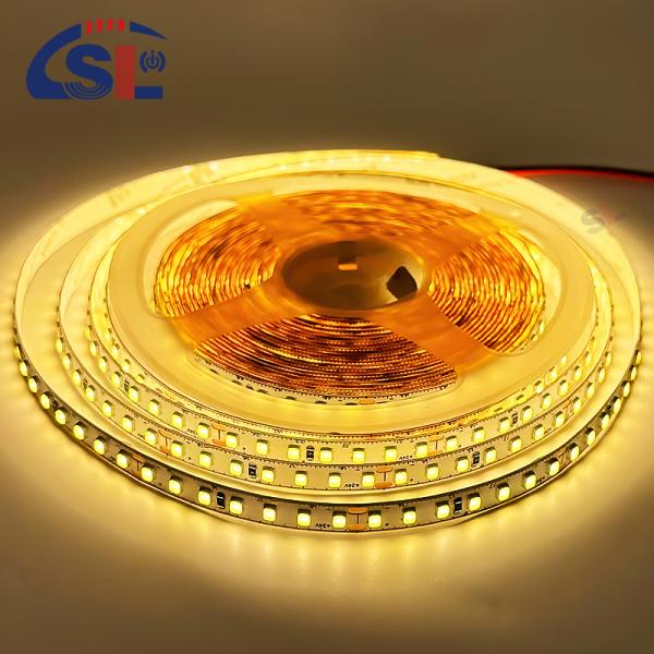 DC12V/24V SMD2835 140D 8mm 3000K Ra70 LED Light Strips for Bathroom Vanities Mirrors