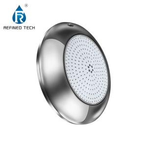 210x28mm In Ground Swimming Pool Lights , Resin Filled LED Underwater Pool Light