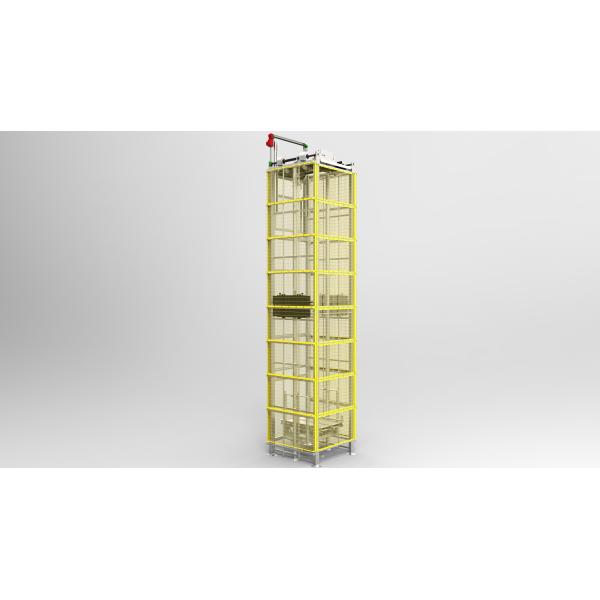Buy Reciprocating Continuous Vertical Conveyor System For Beverage Package at wholesale prices