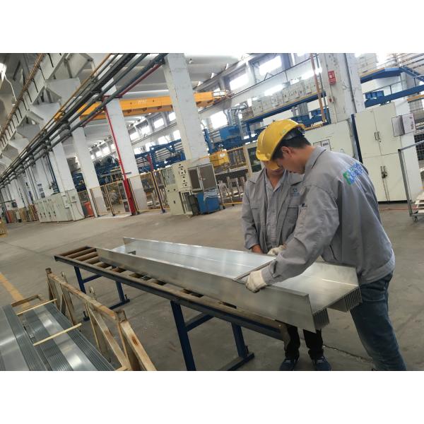 Buy QC Checking Industrial Aluminum Extrusion Profiles with PVDF coating Surface at wholesale prices