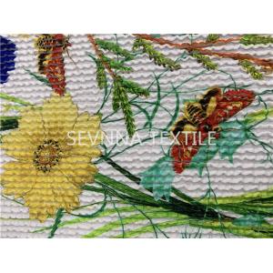 Spandex Nylon Recycled Swimwear Fabric Customized Printing Weft Knitted
