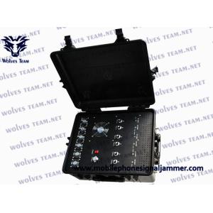 Quality Military RF Signal Jammer Cell Phone Signal Vehicle Bomb Jammer With DDS Convoy Jamming System for sale