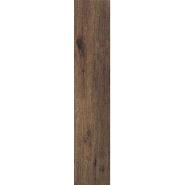 Buy 20x100mm Caribbean porcelain wood look tile flooring,ceramic wood tile,dark grey color at wholesale prices