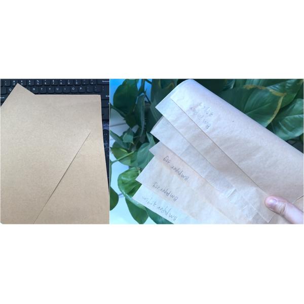 Unbleached Brown Kraft Paper Board 250gsm - 400gsm Unbleached Natural Brown Kraft Paper Roll For Food Container
