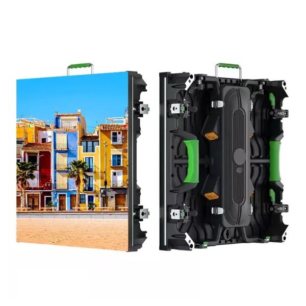 Buy Indoor IP43 P3.91 500x500mm Rental LED Video Wall Back Service Panel at wholesale prices