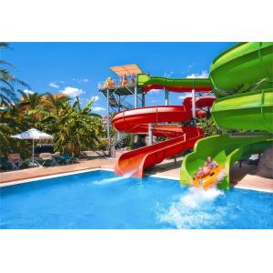 Water Games Swimming Pool Fiberglass Slide Supplies For Kids
