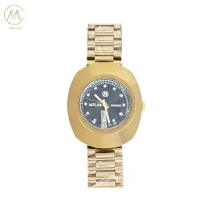 Multiple Colors Option Selle Gold Bezel Quartz Watch For Men