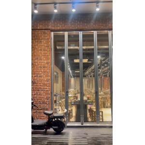 High Quality Bifold windows Aluminum Horizontal Folding Window White