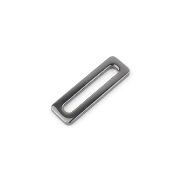 Rectangle Ring Hardware 32mm Inner Size , Polished Bag Making Accessories