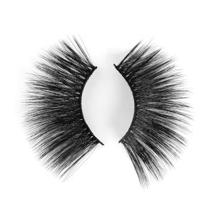 Vegan 25mm Cruelty Free Silk False Lashes With 100% Handmade