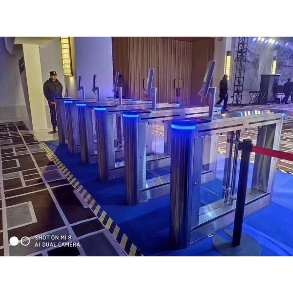 Buy Dual Direction Facial Recognition Swing Barrier Turnstile at wholesale prices