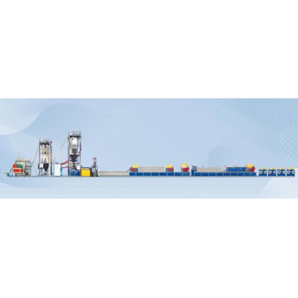 PET Strap Making Machine 0.4-1.2mm Paper/Plastic/Aluminum Core Material