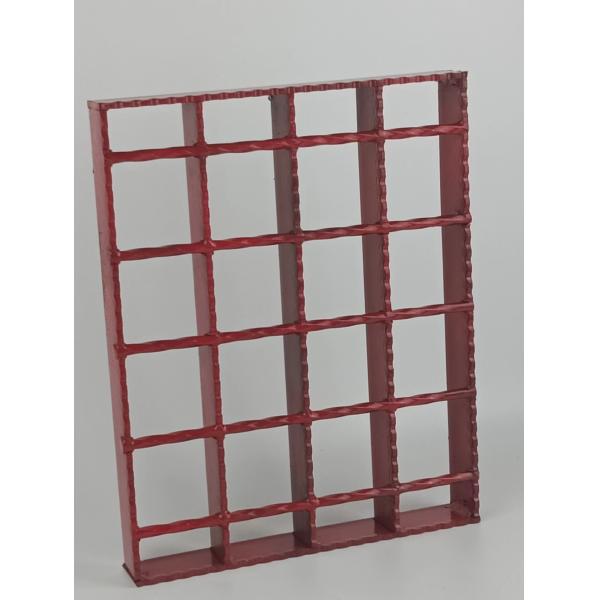 Buy Q235 Hot Dip Galvanized Serrated Steel Grating Bar Walkway Platform at wholesale prices