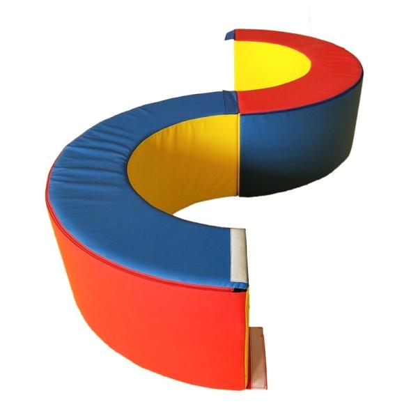 Easy Clean Balance Childrens Soft Play Equipment For Shopping Center Playground