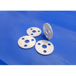 Refractory Heat Resistant Zirconia Ceramic Parts Solenoid Spacer , Custom