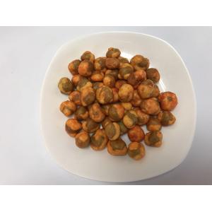 Riracha Flavor Hot Spicy Flavor Green Peas Snack Flour Coated