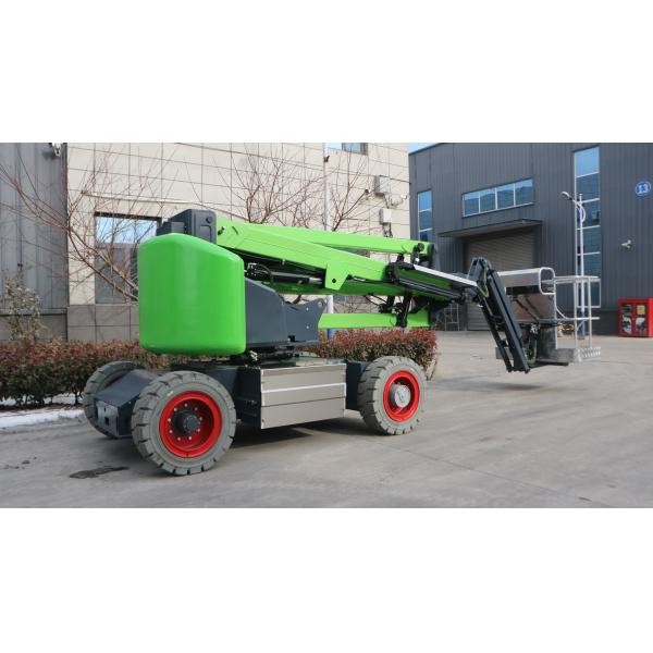 Self Propelled Portable Battery Powered Basket Electric Hoist Lifting People For Aerial Workimg