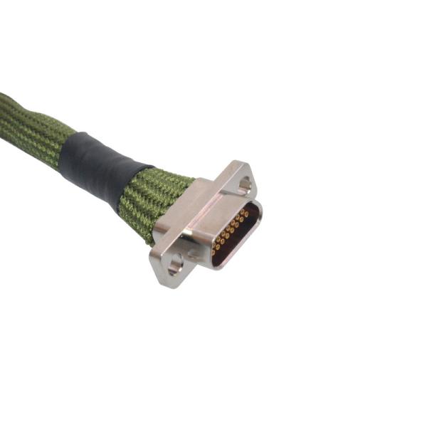 Buy ITT MDM series J30J Metal Connector 2.54mm Pitch 500VAC Withstanding Voltage at wholesale prices