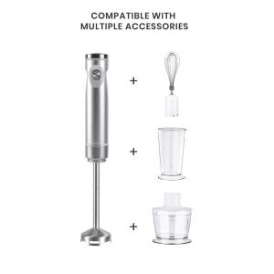 Electric Handheld Soup Blender Stick With Variable Speed Control