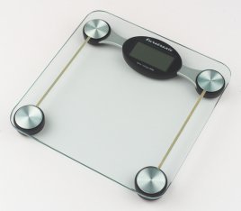 8mm Tempered Glass Platform Electronic Bathroom Scale