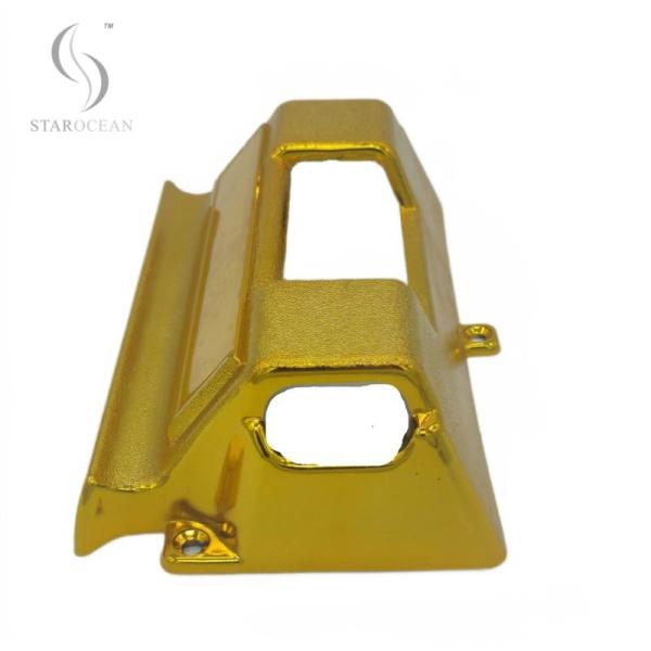 Gold Plating ABS Custom Coffin Corners Set American Style High Durability 7#G