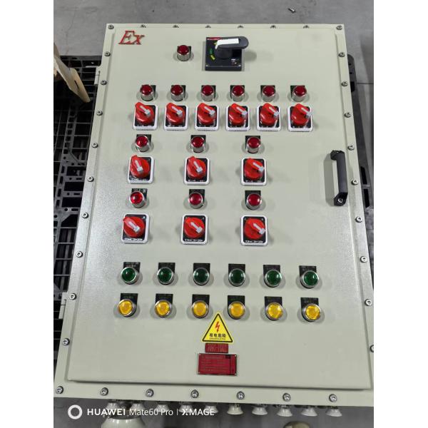Buy IP65 Explosion Protection Panel Box With Powder Coating Finish Aluminum ≤225A Voltage Explosion Proof Panels at wholesale prices
