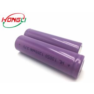 IMR18650 1200mah Lithium Ion Battery Cell Strong Charging Acceptance No