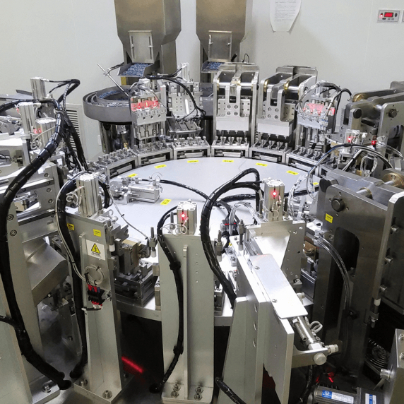 Buy ISO 9001 Certified IV Bag Ports Assembly Machine with 99% Qualified Rate and 8000-15000pcs/hr Capacity at wholesale prices