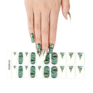 Quality Fashion wholesale beauty Semi Cured Gel Nail Stickers for women for sale