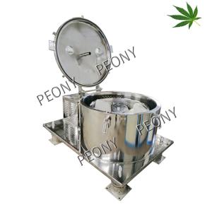 High Speed Botanical Extraction Basket Centrifuge Machine With Cooling Jacket