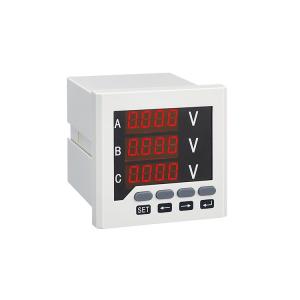 LED display three phase digital electrical meter panel ampere meter