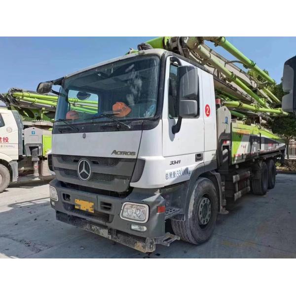 Buy 180m 178 Productivity 2020 Used Concrete Pump Truck 49m Concrete Boom Pump Heavy Equipment at wholesale prices